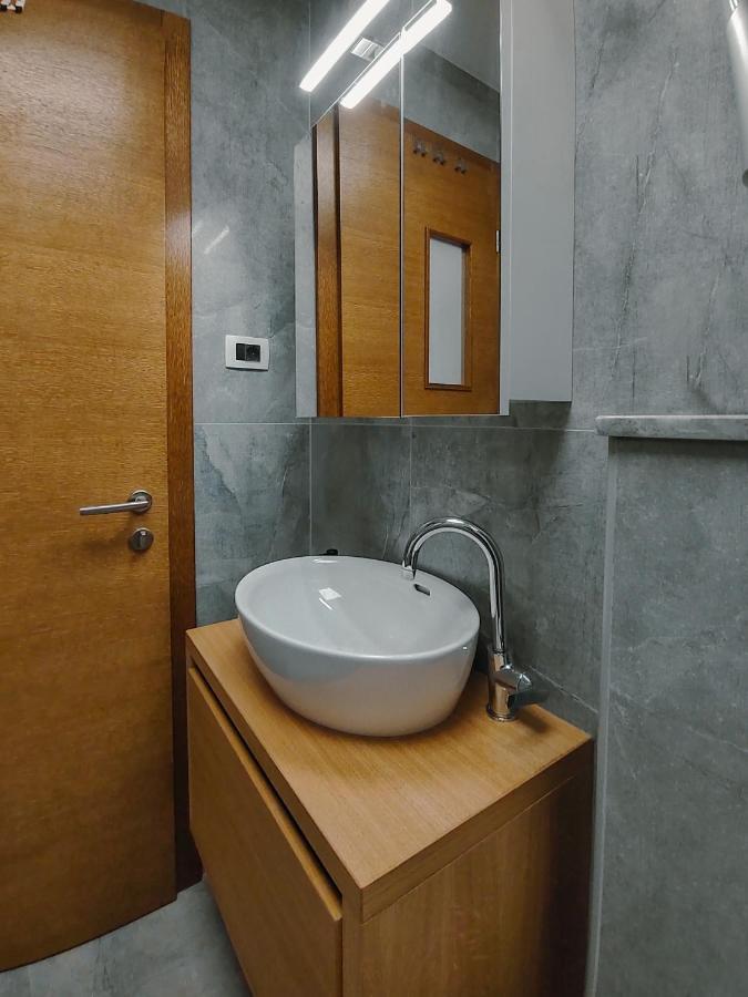 Studio Apartment Above Promenade W Terrace & Parking Rabac Exterior foto