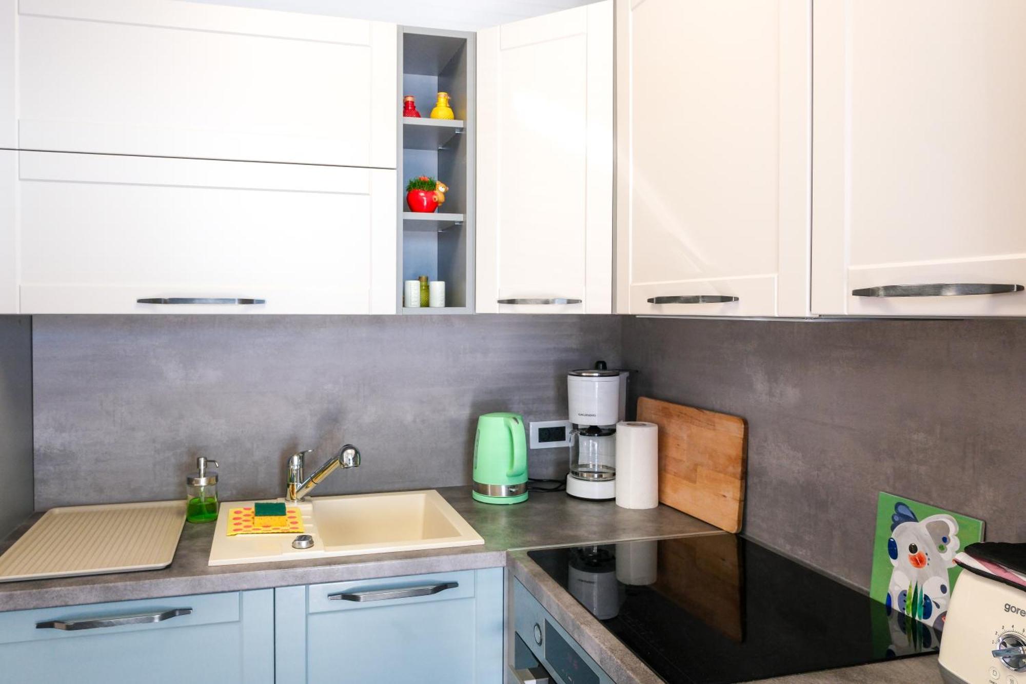 Studio Apartment Above Promenade W Terrace & Parking Rabac Exterior foto